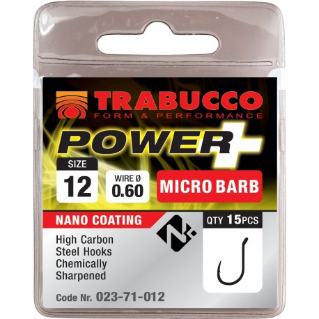 Cârlige Trabucco Power+ Micro Barbles
