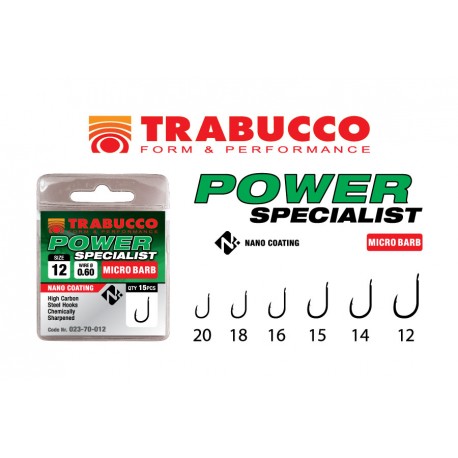 Cârlige Trabucco Power Specialist Micro Barb