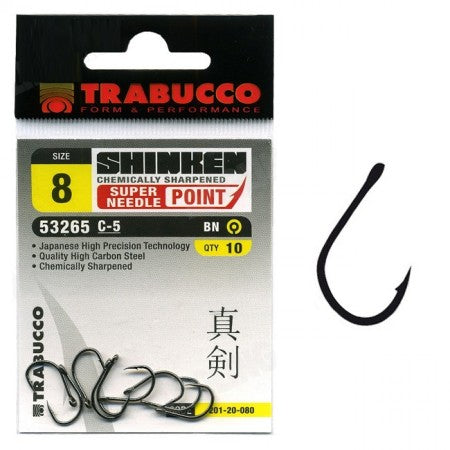 Cârlige Trabucco Shinken C5 BN