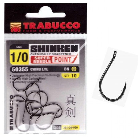 Cârlige Trabucco Shinken Cut Chinu, 10 buc/plic