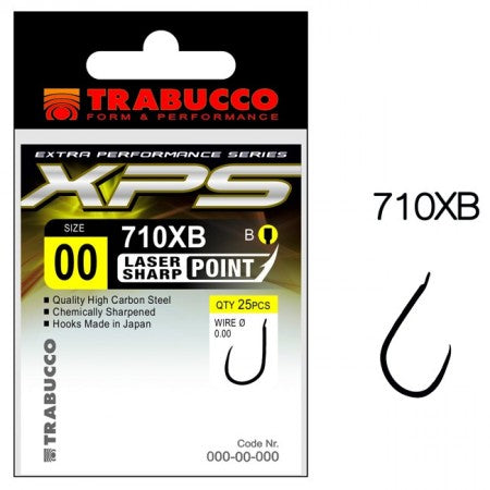 Cârlige Trabucco XPS 710XB, 25 buc/plic