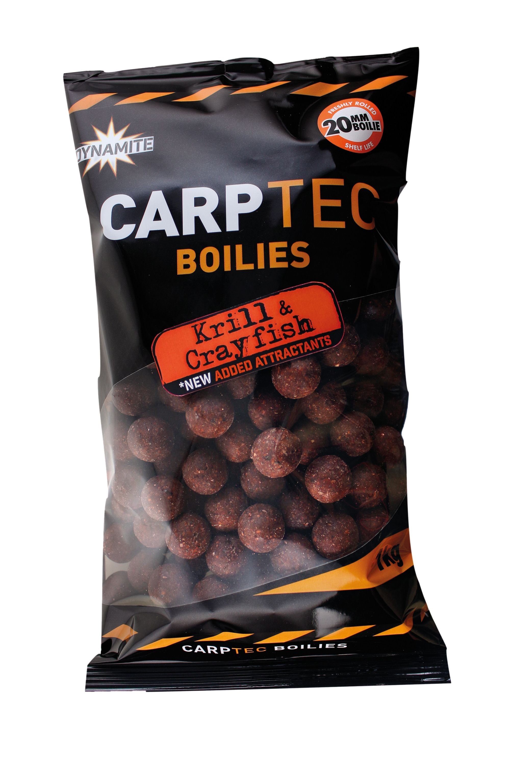 Carptec Krill & Crayfish 20mm Boilie 1.8kg