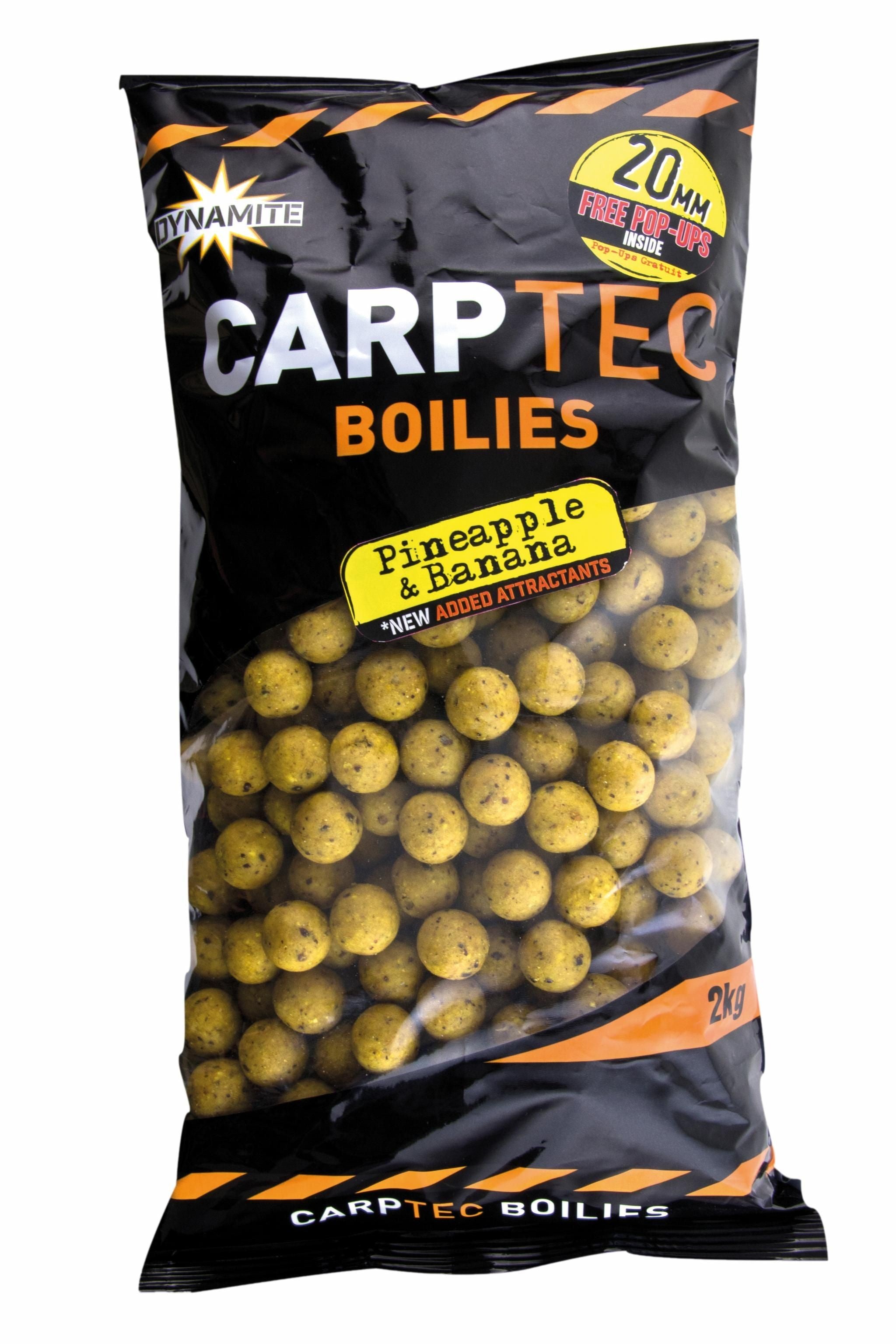 Carptec Pineapple & Banana 20mm Boilie 1.8kg