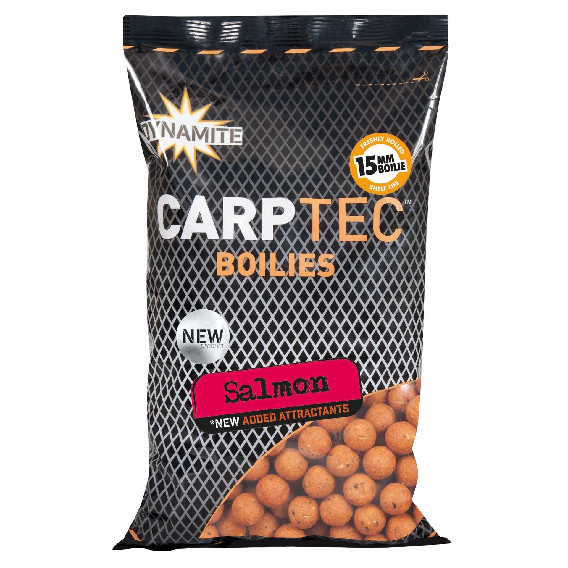 Carptec Salmon Boilies 15mm 1.8kg
