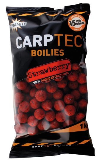 Carptec Strawberry 20mm Boilie 1.8kg