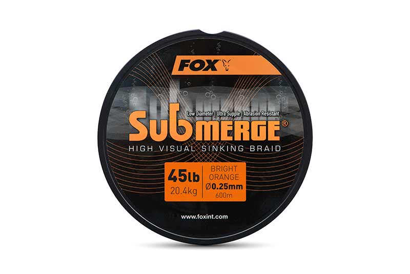 Fox Submerge Orange Sinking Braid