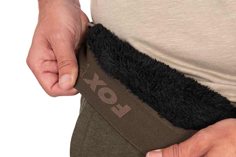 Fox Collection Sherpa Joggers - Green/Black