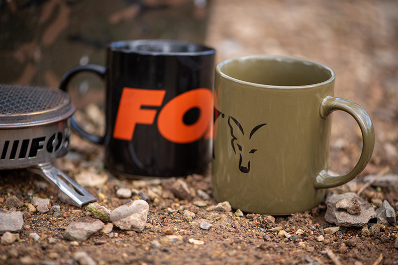 Fox Collection Mug Green/Black