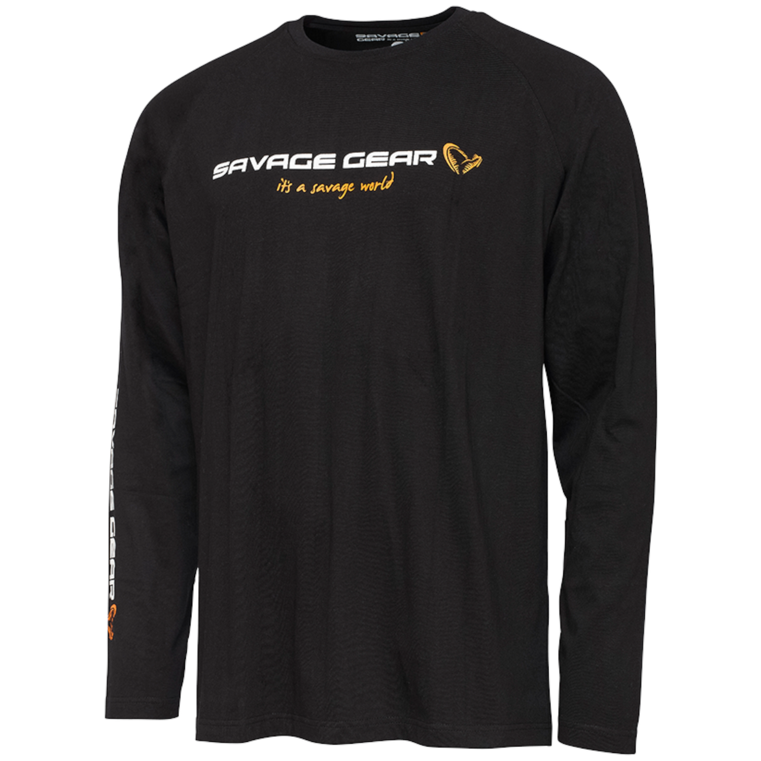 TRICOU SIGNATURE LOGO LONG SLEEVE BLACK CAVIAR MAR.M