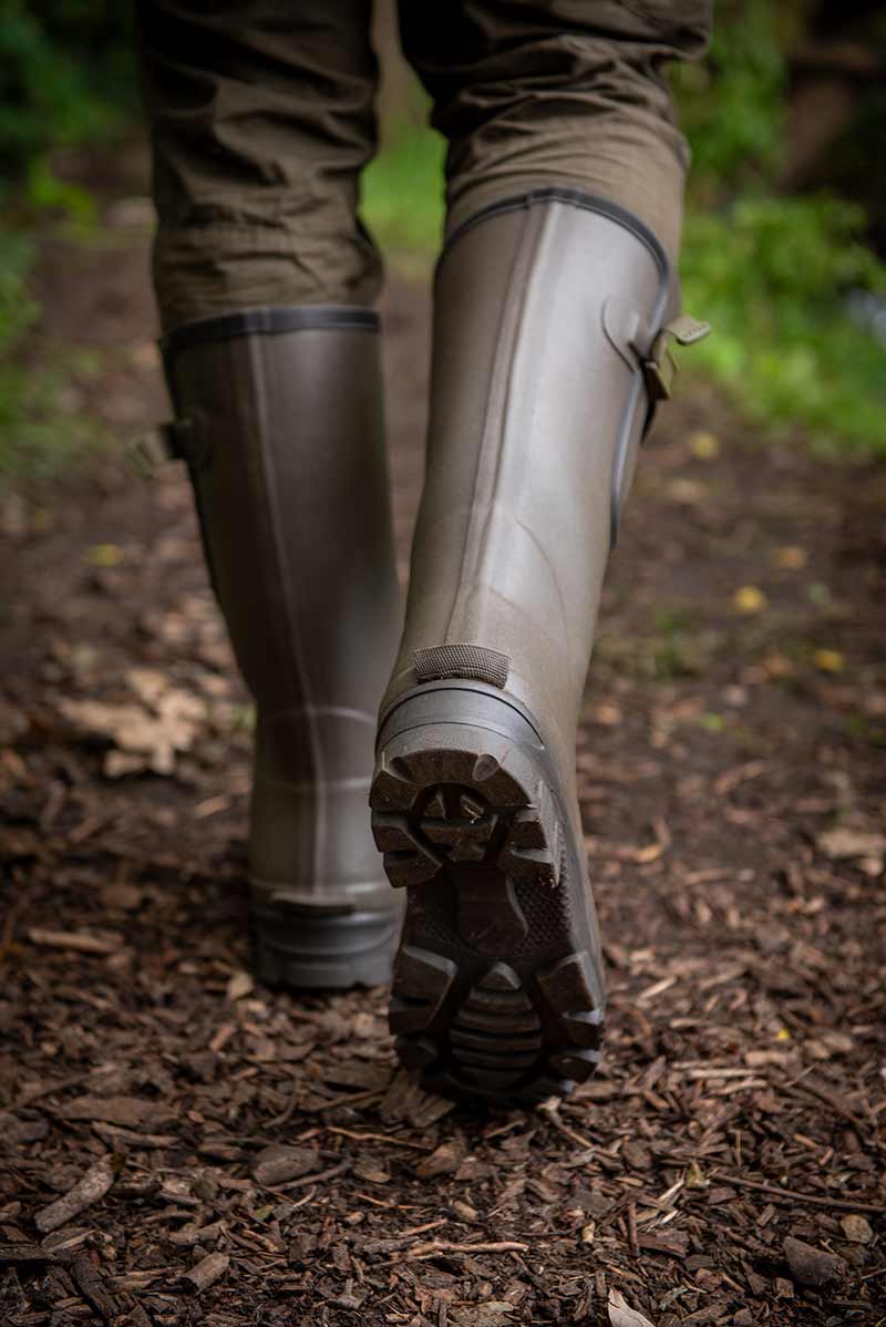 Fox Neoprene Lined Camo/Khaki Wellies