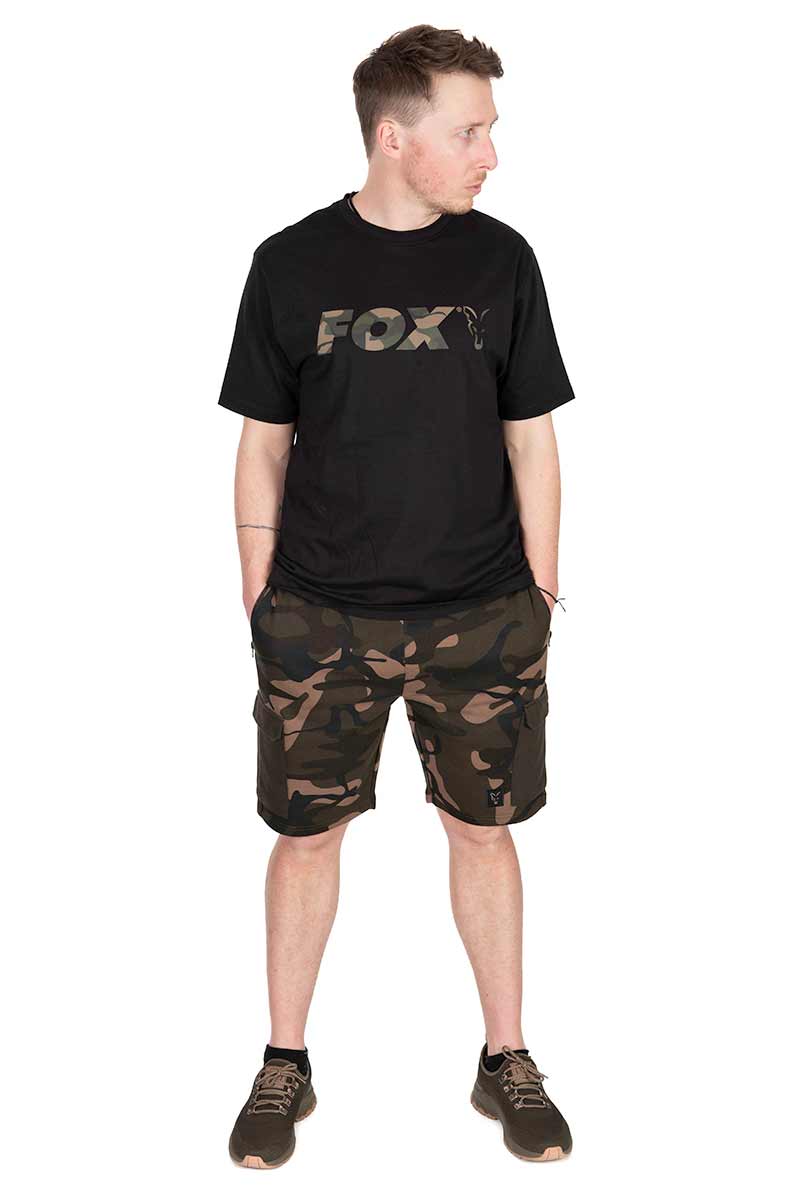 Fox Black/Camo Logo T-Shirt