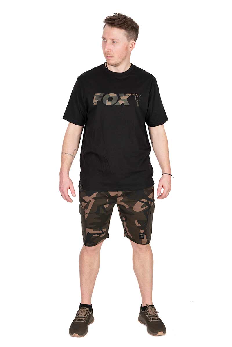 Fox Black/Camo Logo T-Shirt