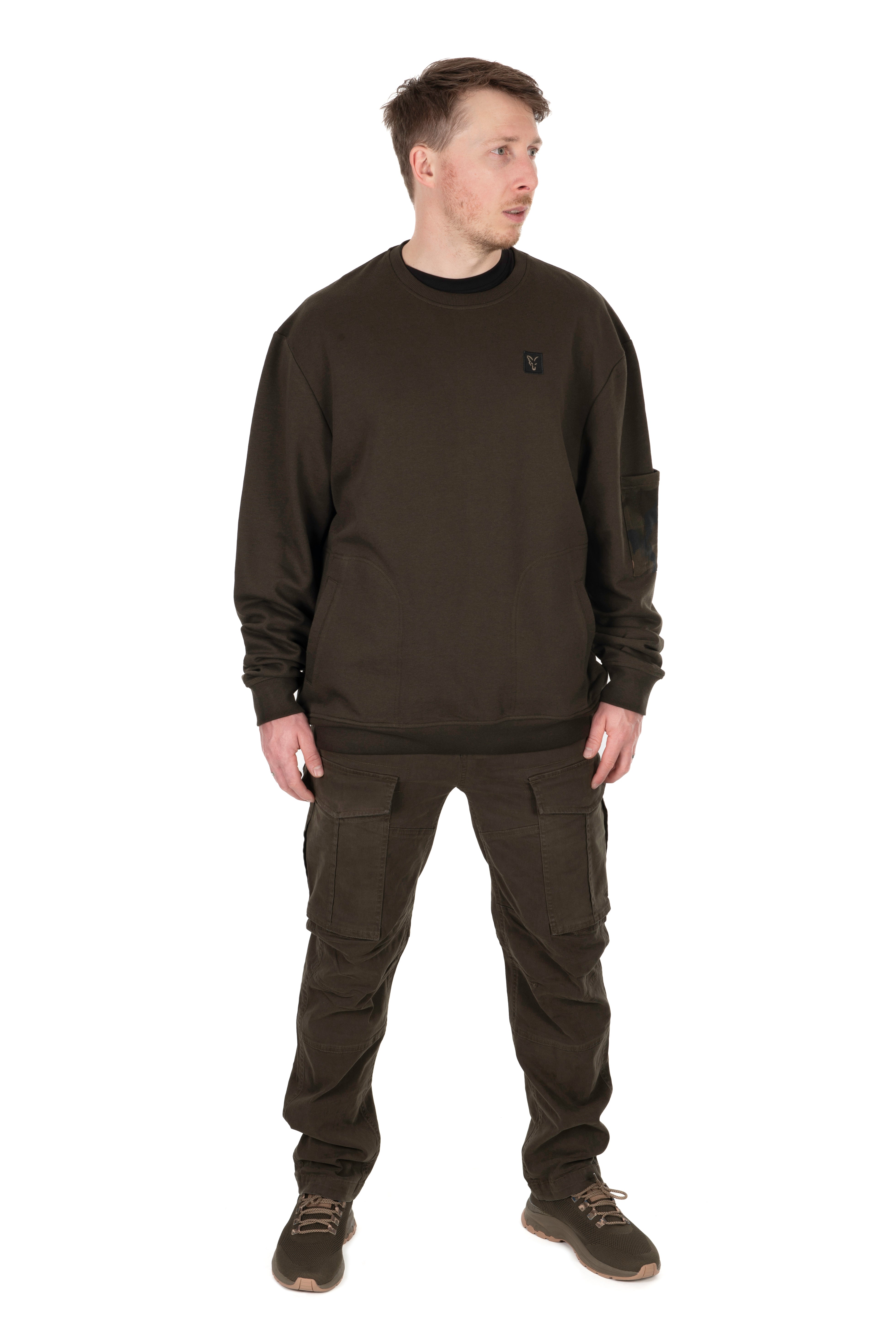 Fox LW Khaki Pullover