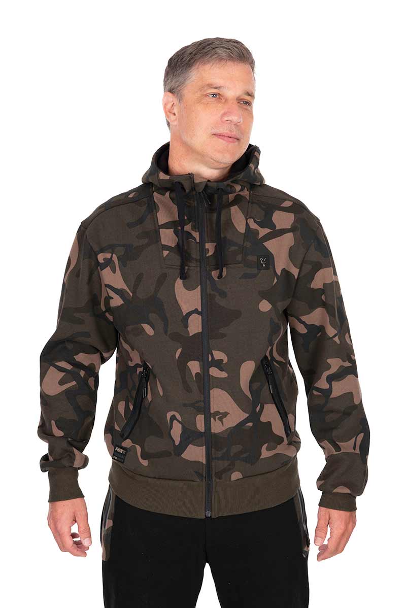 Fox Premium 310 Zipped Hoodie - Camo