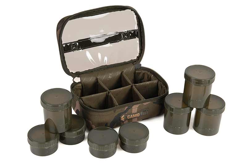 Fox Camolite™ 8 pot Hookbait Case