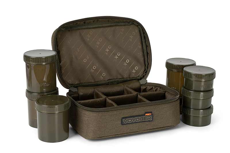 Fox Voyager® 8 Pot Hookbait Case