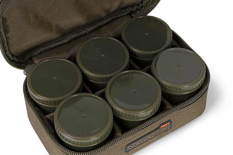 Fox Voyager® 8 Pot Hookbait Case