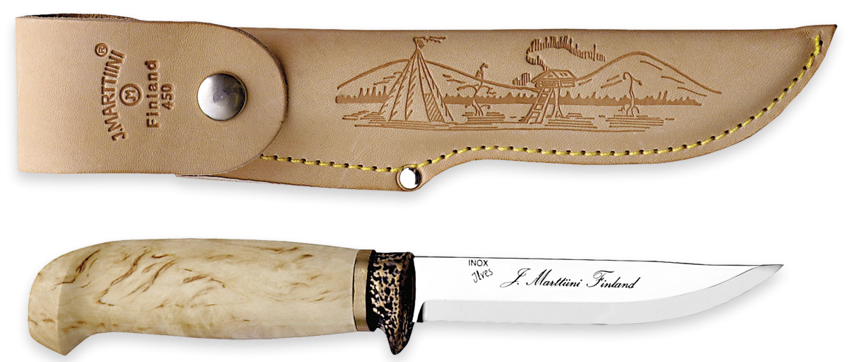 Marttiini cutit vanatoare 450, bronze ferrule