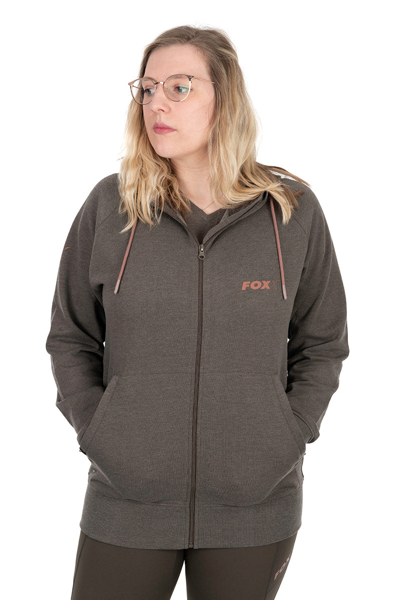 Fox Women's Clothing Zipped Hoodie