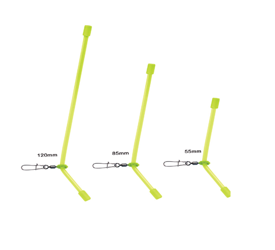 ANTI TANGLE DAM 12CM FLUO GREEN 3BUC/PL