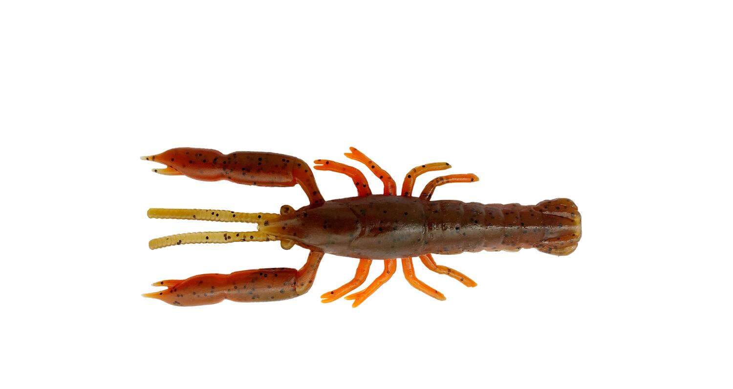 3D CRAYFISH RATTLING 5,5CM/1,6G BROWN ORANGE