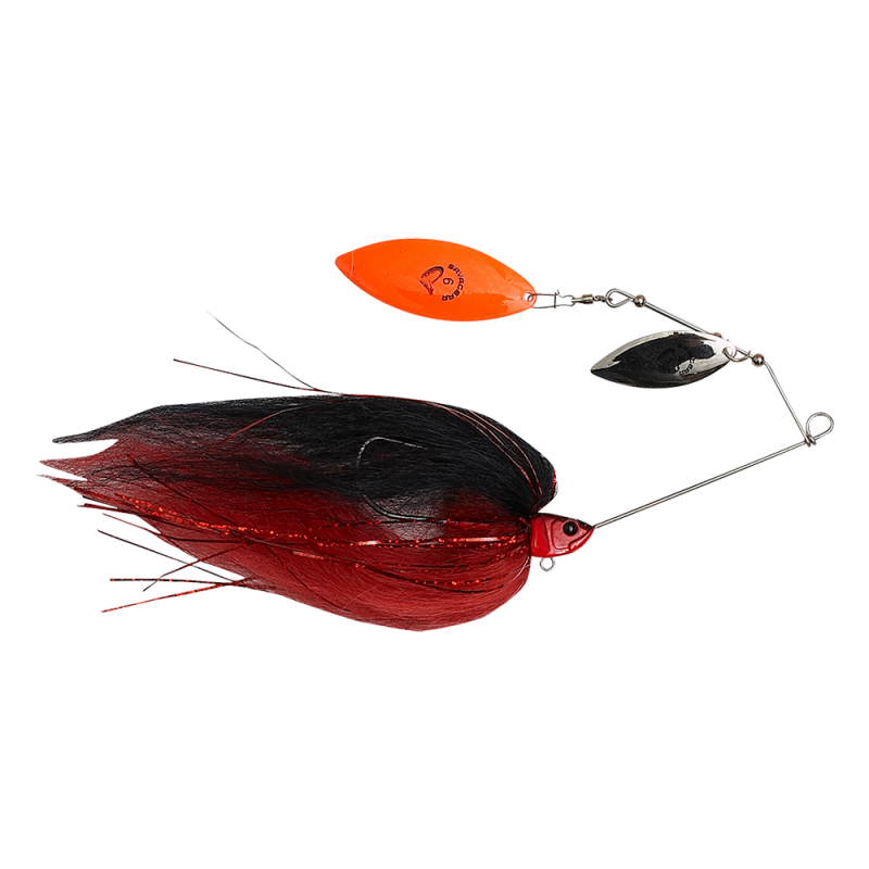 SPINNERBAIT DA MEGA BUSH NR.8/55G BLACK/RED