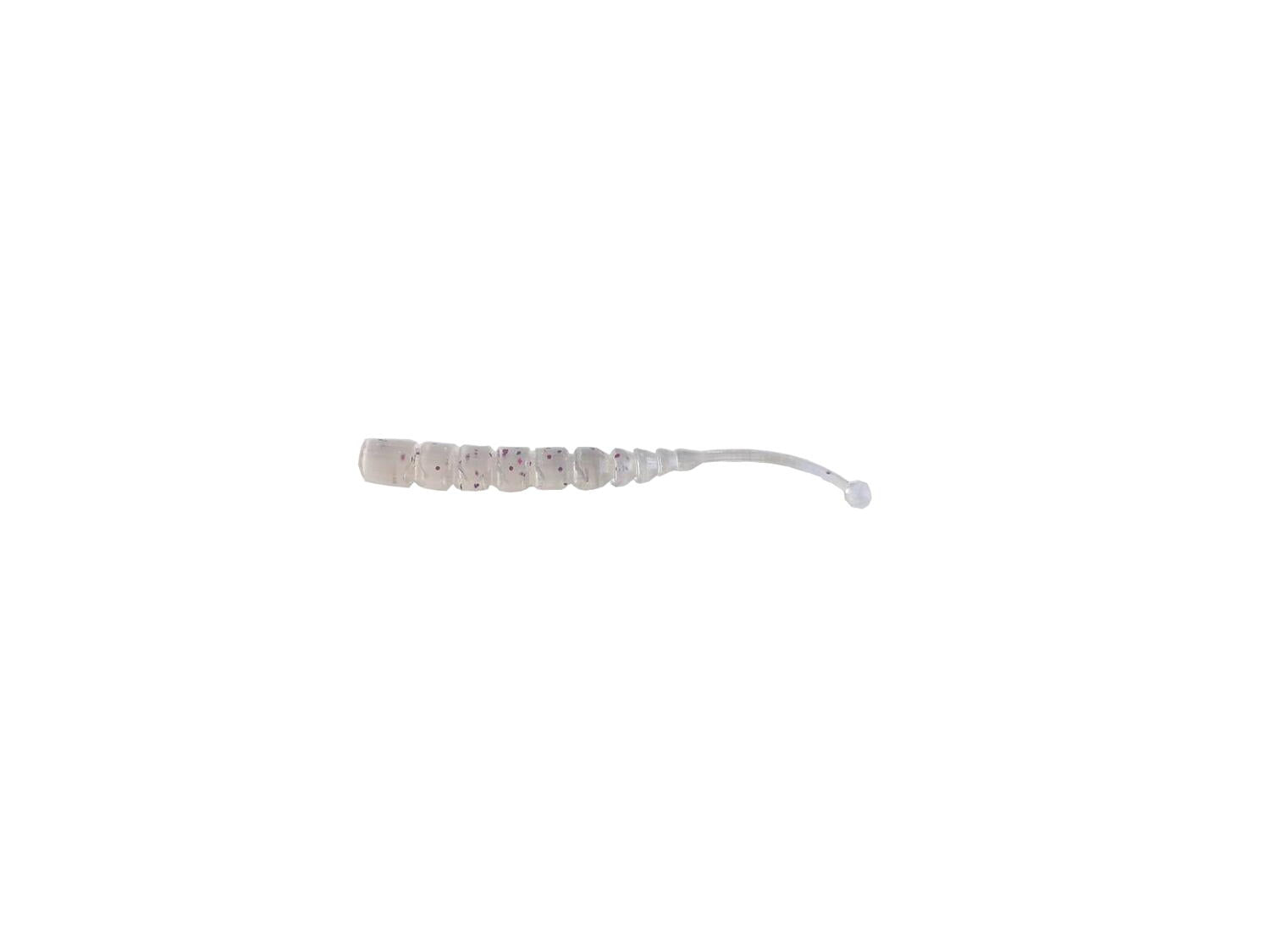 NALUCA AJI BALL TAIL 5CM CLEAR PURPLE GLITTER 12BUC/PL