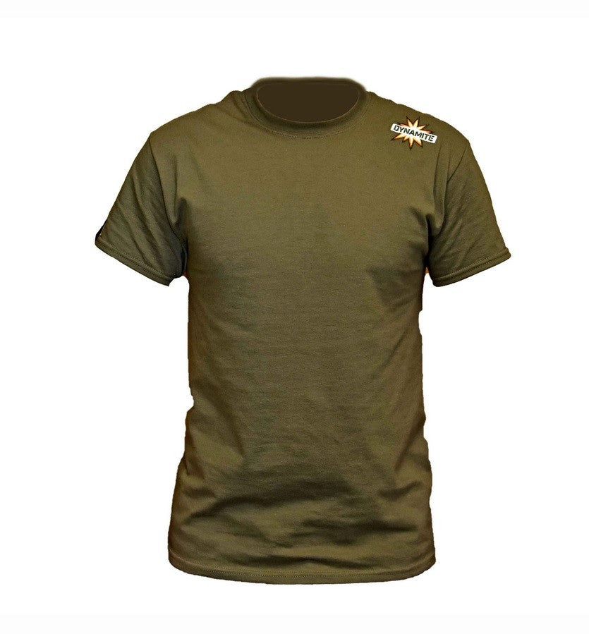 Dynamite tricou maneca scurta verde kaki (2XL)