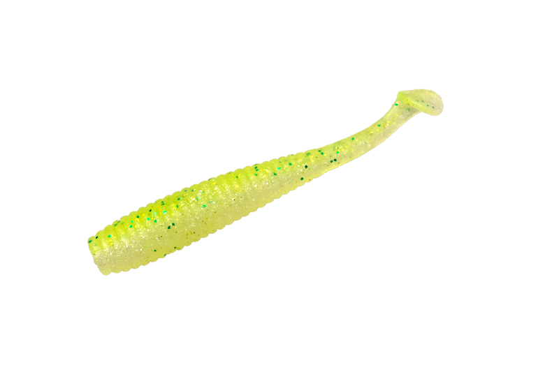 I SHAD TAIL 2.8INCH CHARTREUSE BACK SHAD 6BUC/PL
