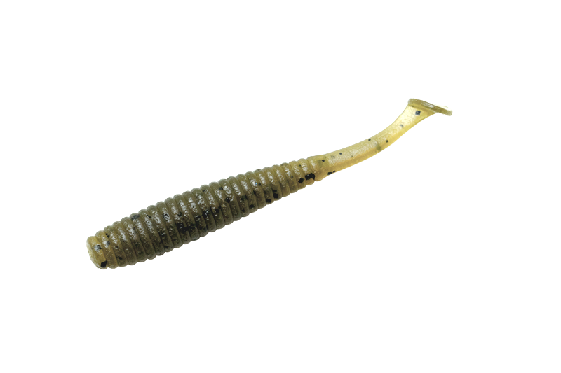 I SHAD TAIL 2.8INCH GREEN PUMPKIN PEPPER 6BUC/PL