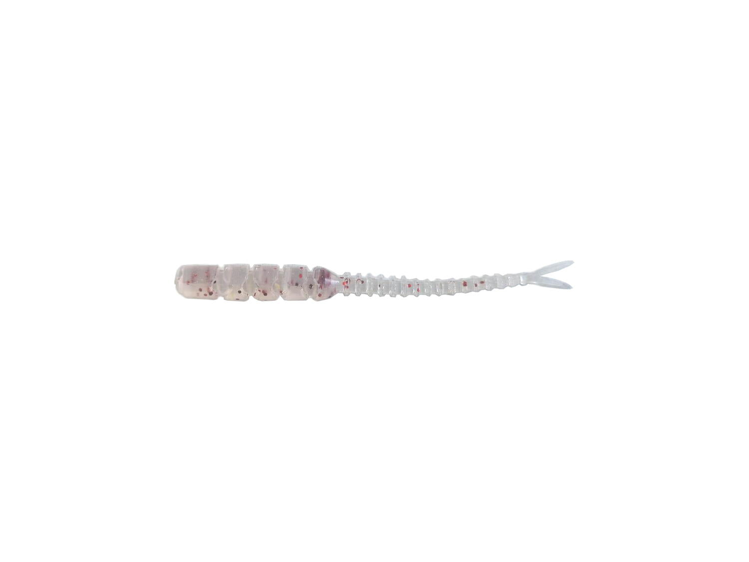 NALUCA AJI MICRO BACHI 5CM UV CLEAR RED GLITTER 12BUC/PL