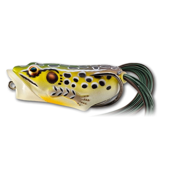 HOLLOW BODY FROG POPPER 6,5CM/14G EMERALD/BROWN