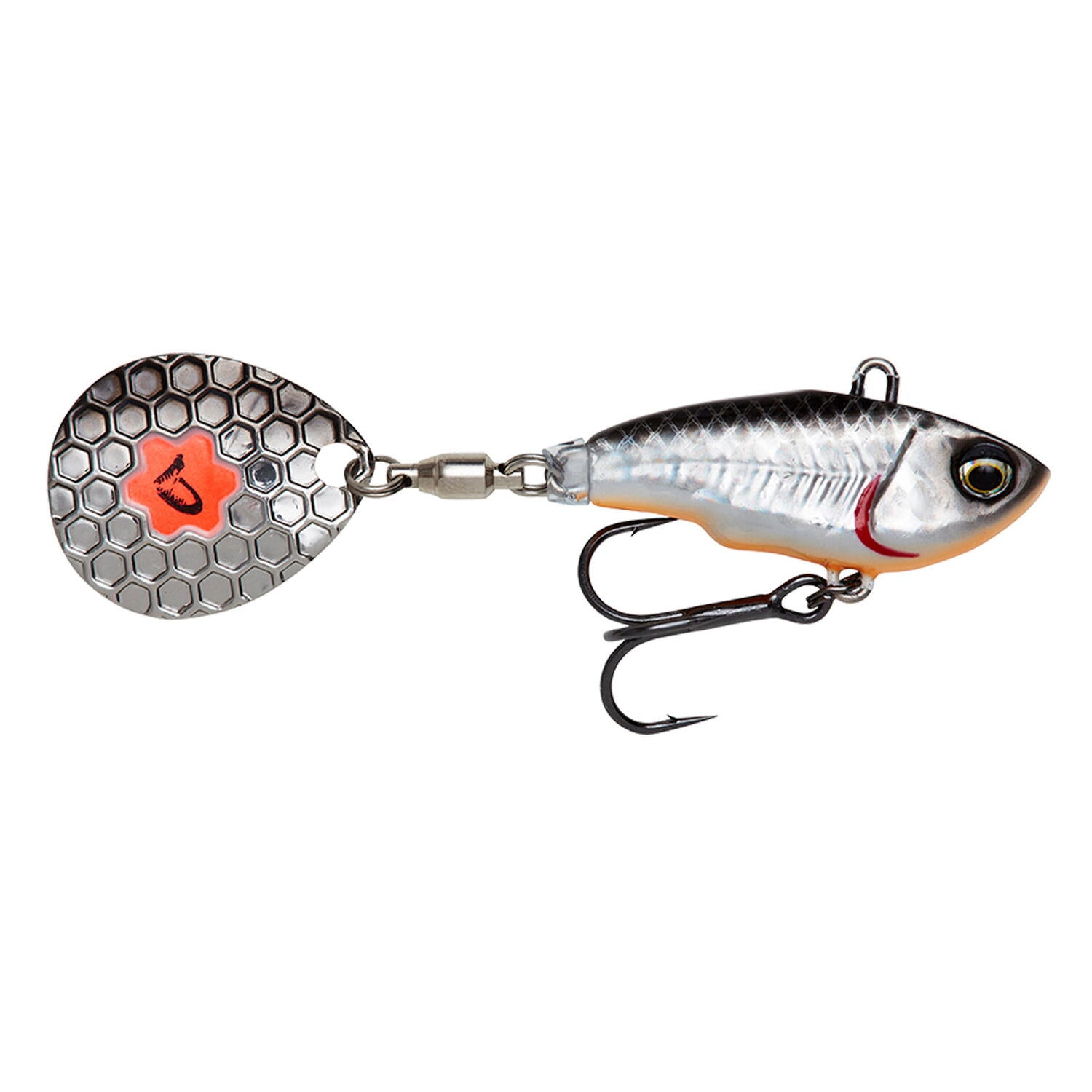 VOBLER FAT TAIL NL 6,5CM/12,5G SINKING DIRTY SILVER