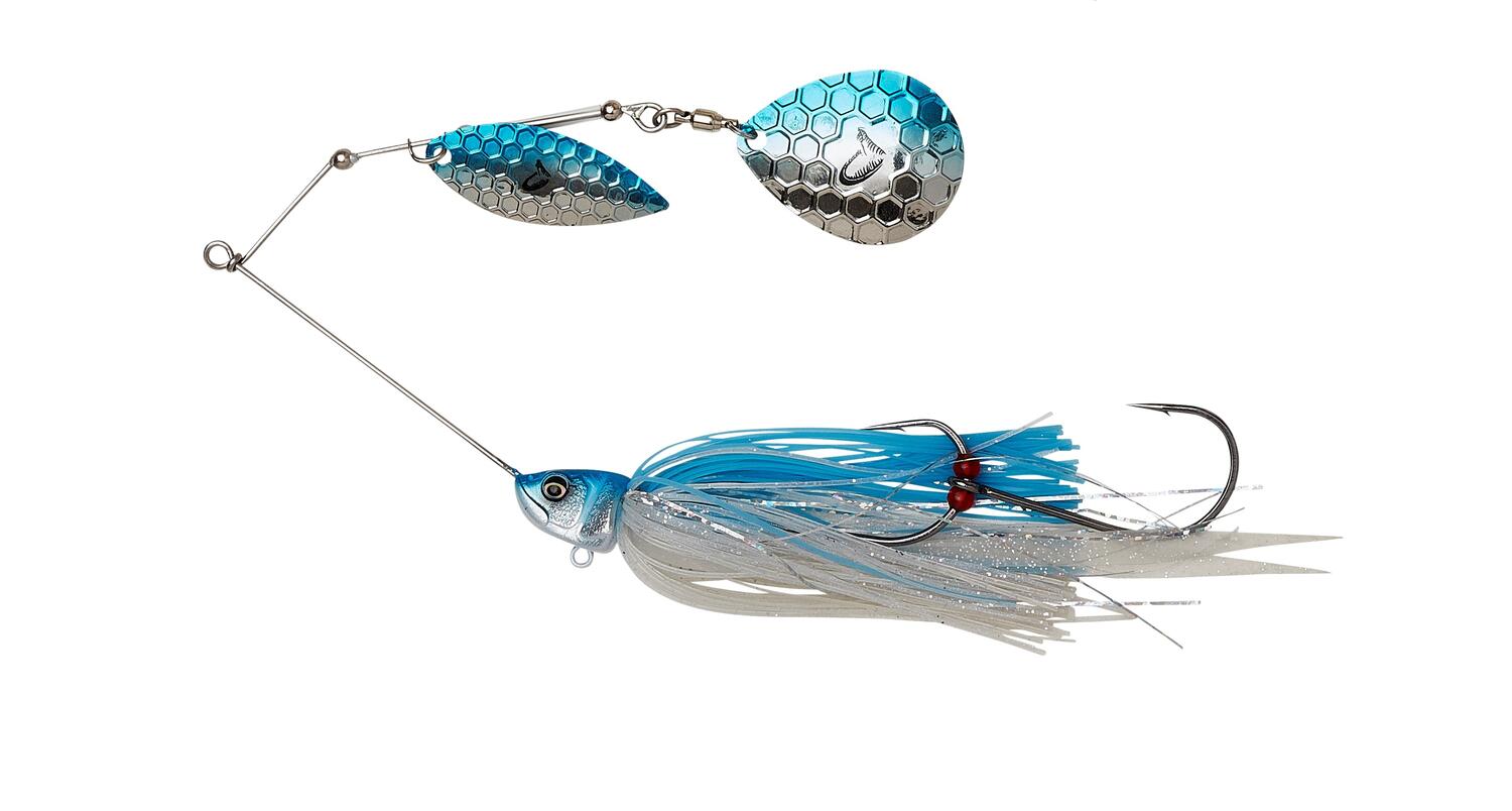 SPINNERBAIT DA BUSH 14CM/21G SINKING BLUE SILVER