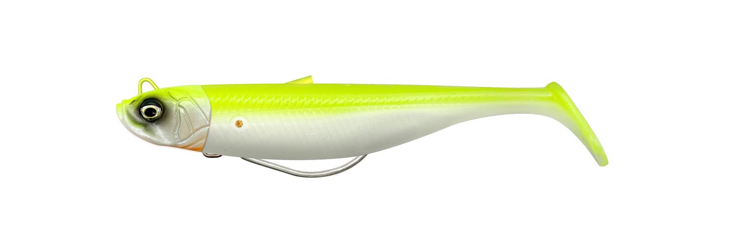 SHAD MINNOW WL 10CM/16G SINKING LEMON BACK 2+1