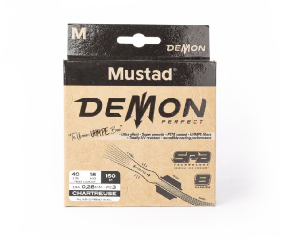FIR DEMON PERFECT BRAID 8 CHART. 012MM/5,4KG/150M