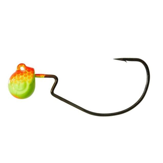 JIG GUNKI G.TEX ORANGE/FL.YELLOW NR2/0 3,5G 3BUC/PL