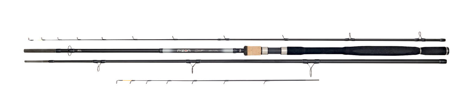 3+2BUC. NZON SUPER SLIM X POWER CARP FEEDER 3,66M/240G