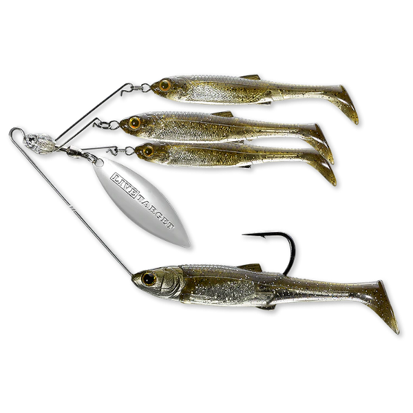 BAITBALL SPINNER RIG LARGE/14G 852 GREEN PUMPKIN/SILVER