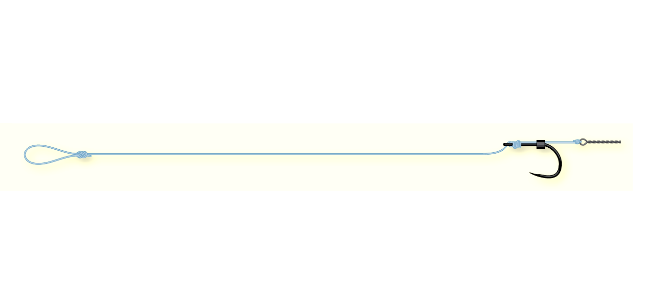 MONTURA DETEK METHOD SPIKE BL NR.10/025MM/10CM/8BUC/PL