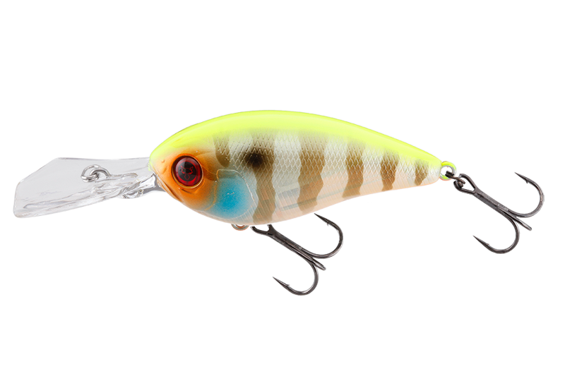VOBLER DIGLE3+ 6,6CM/16,4G CHARTREUSE BACK BLUEGILL