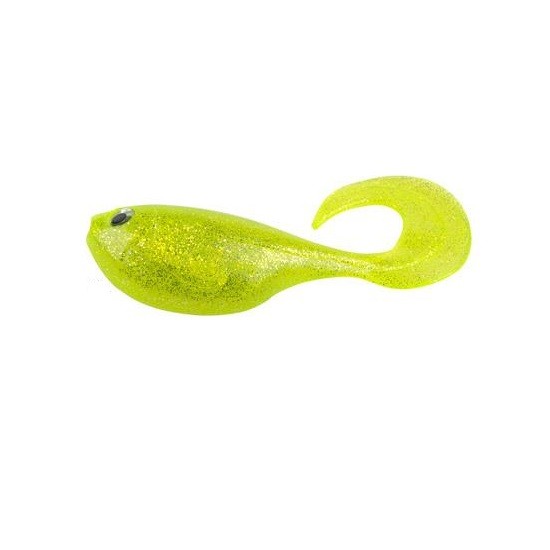 Fat Ondulia 18cm Vert Fluo (5 buc)