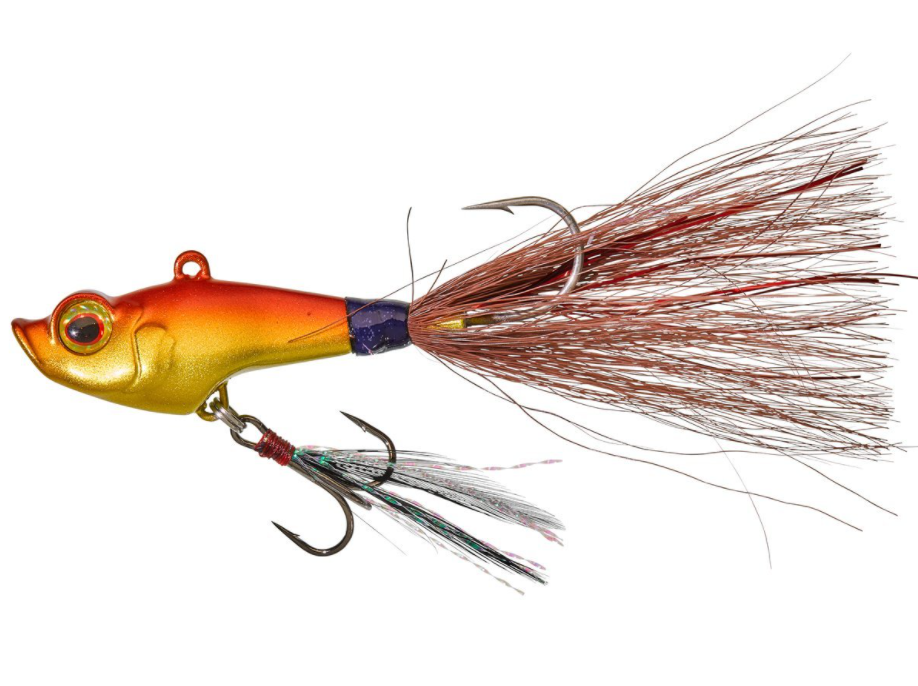SPINNER GUNKI JIGGER JIG 8G GOLDEN RED