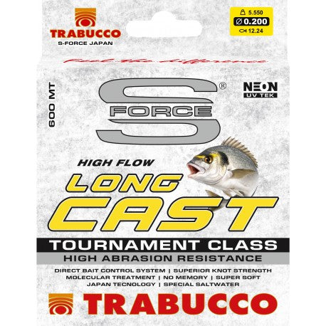 Fir Trabucco S-Force Long Cast UV 600m