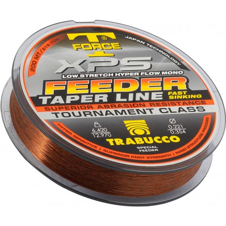 Fir Trabucco T-Force XPS Feeder Taper Line 200m