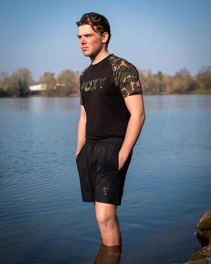 Fox Collection Black LW Swim Shorts