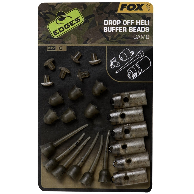 Fox EDGES™ Camo Drop Off Heli Buffer Bead Kit