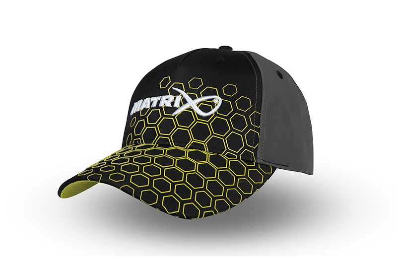 Matrix Hex Print Cap (Black)