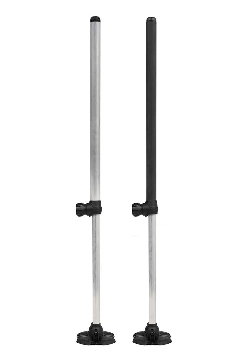 25mm Seatbox Leg 450mm - Black