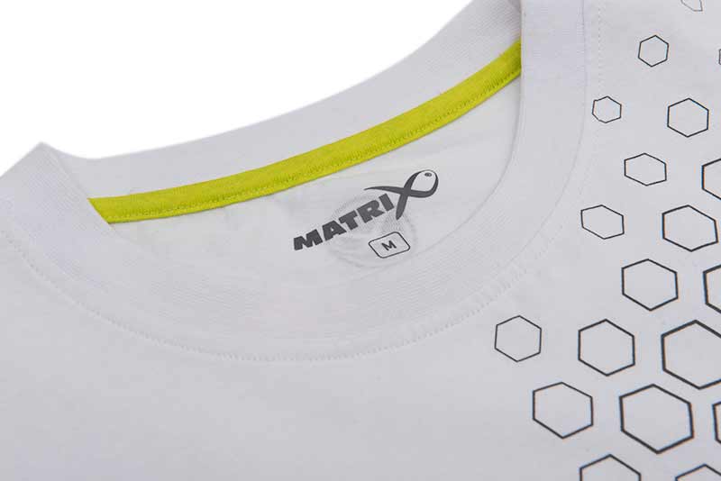 Matrix Hex Print T-Shirt (White)